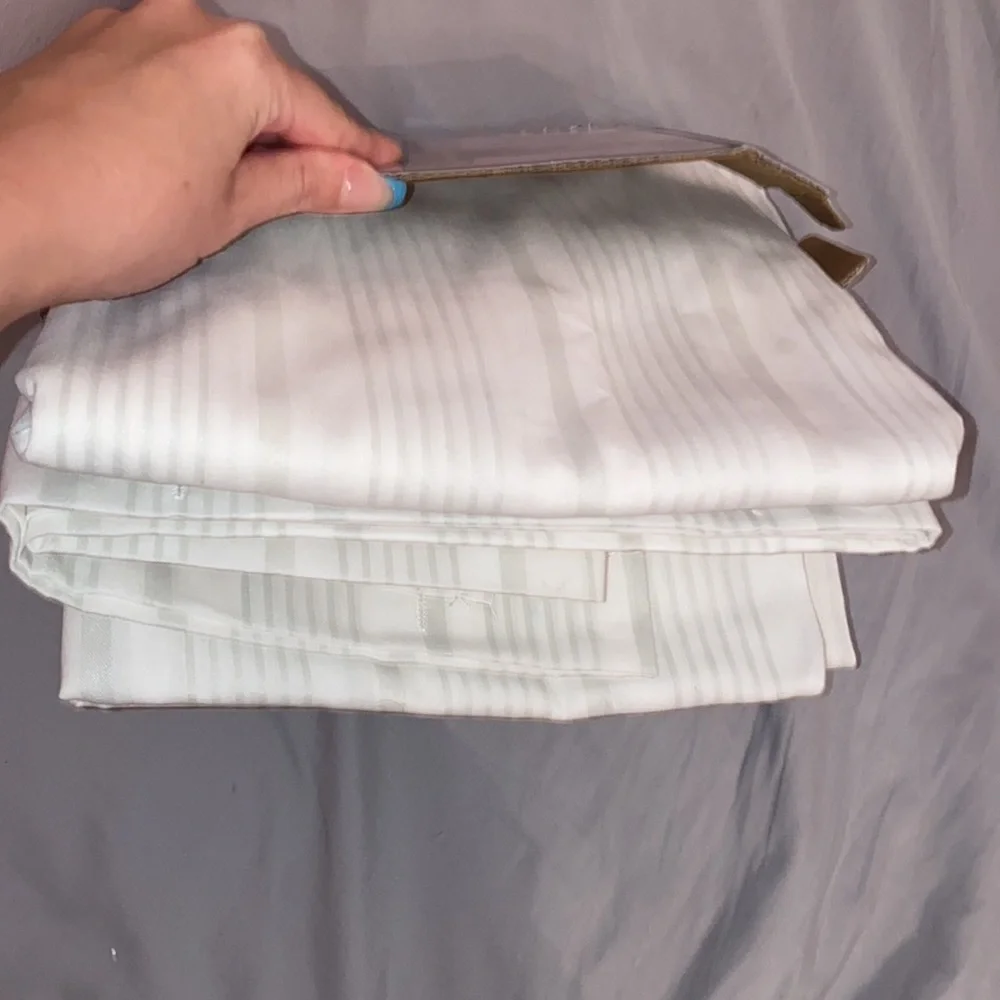 White Shower Curtain
